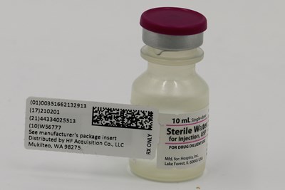 Serialized Label (Serialized 51662 1329 1 Sterile Water For Injection 10ml Vial)